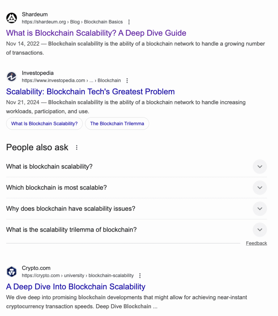 Using Google as a B2B keyword research tool