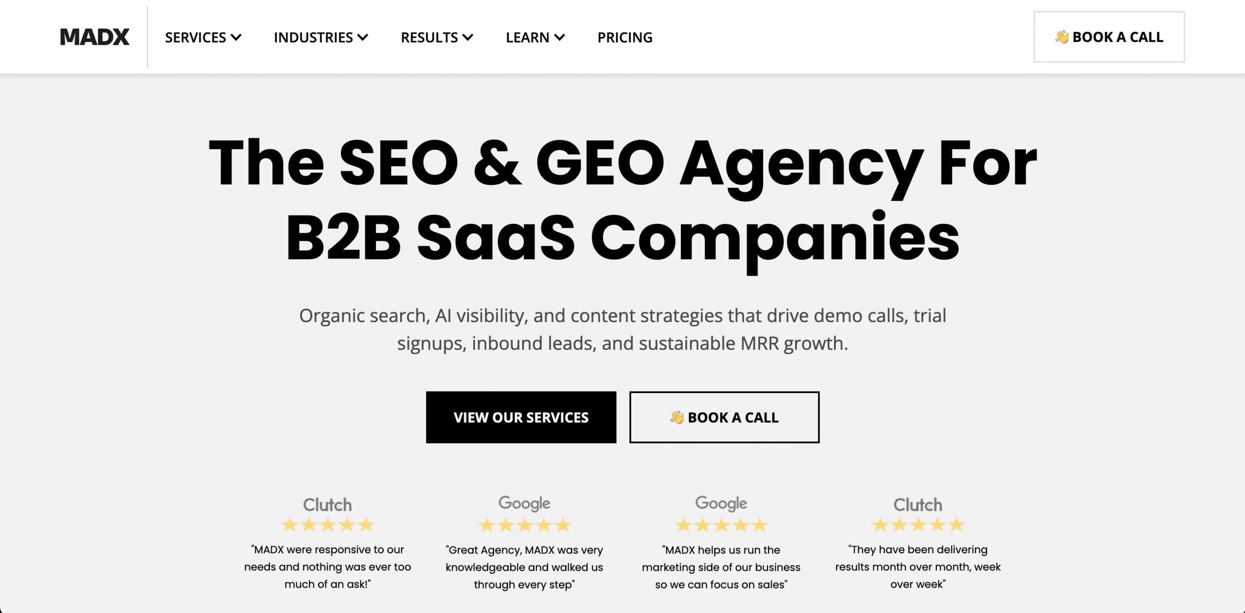 MADX (AI‑driven SEO, content automation & generative search readiness)