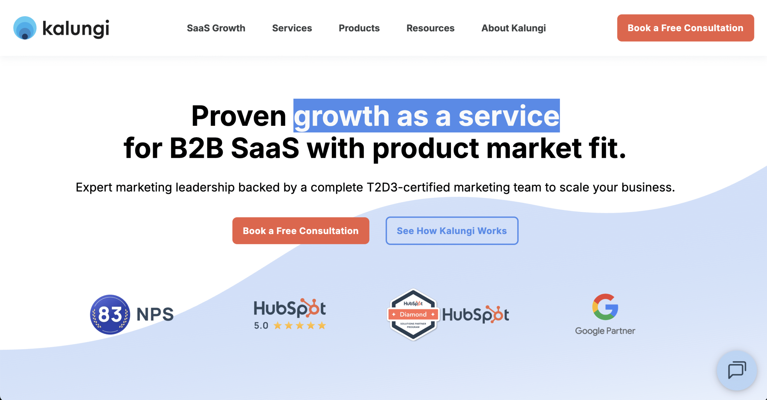 Proven growth as a service for B2B SaaS with product market fit.