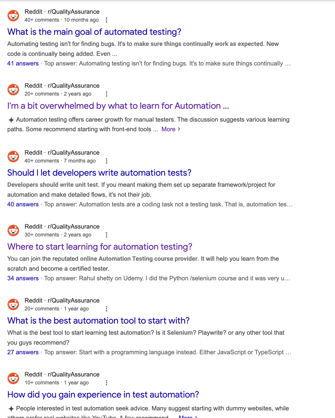 Use Reddit to deep-dive into keyword research for B2B clients