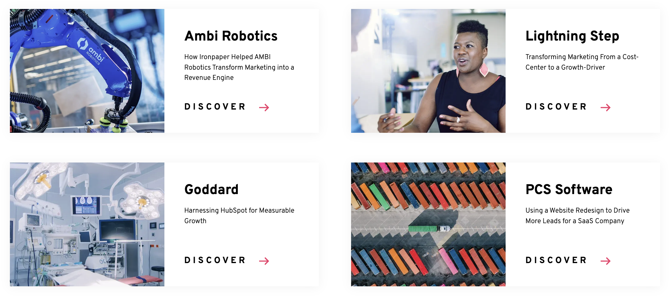 Ironpaper is an inbound marketing and content agency that helps you attract and nurture high-value B2B buyers.