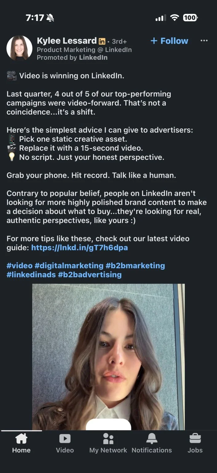 Why video is the winning format for B2B lead generation now?