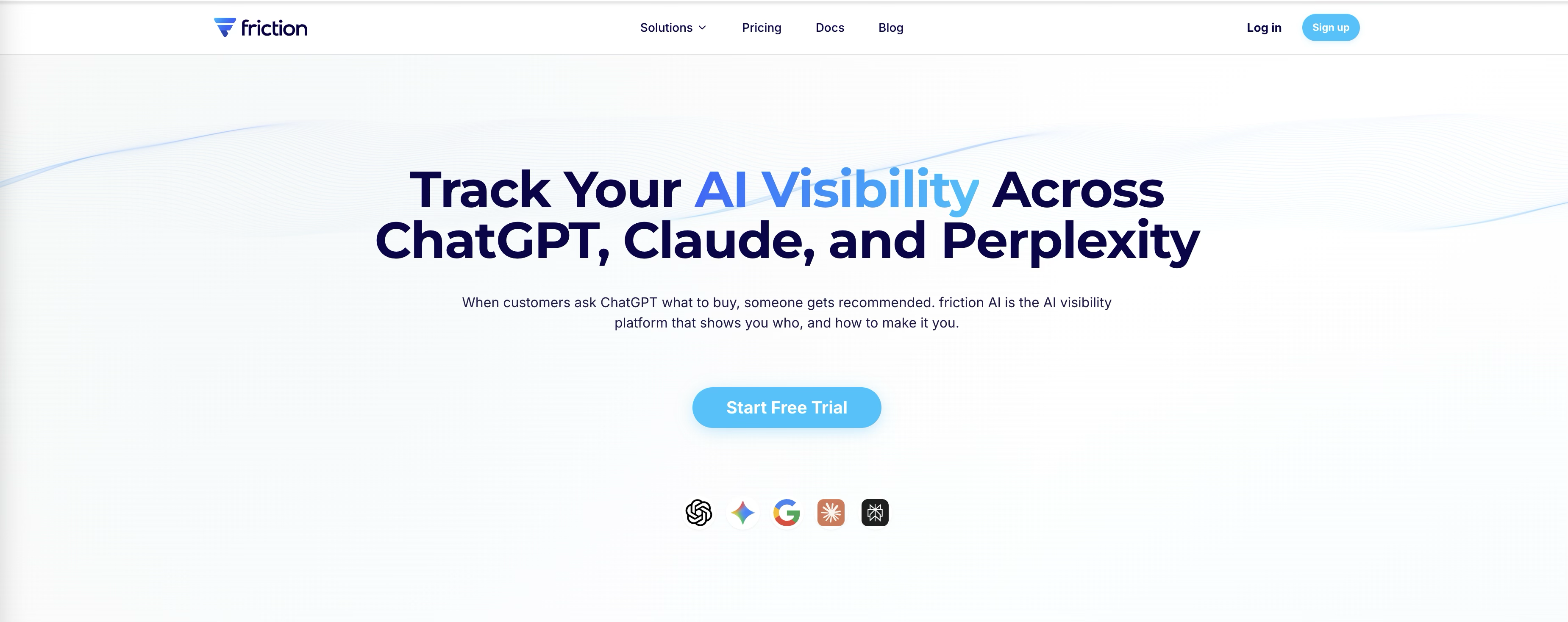 Friction AI, AI visibility tool