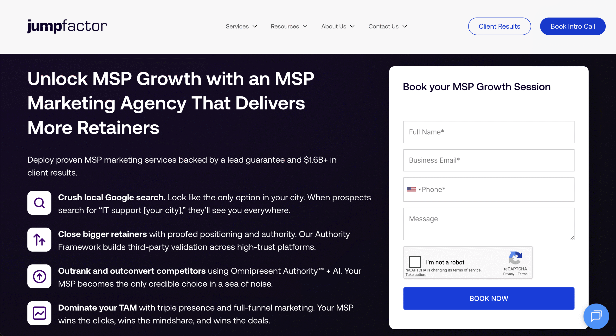 Jump Factor as the best MSP content marketing agency