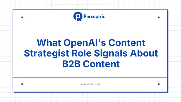 OpenAI recently opened a Content Strategist position for ChatGPT