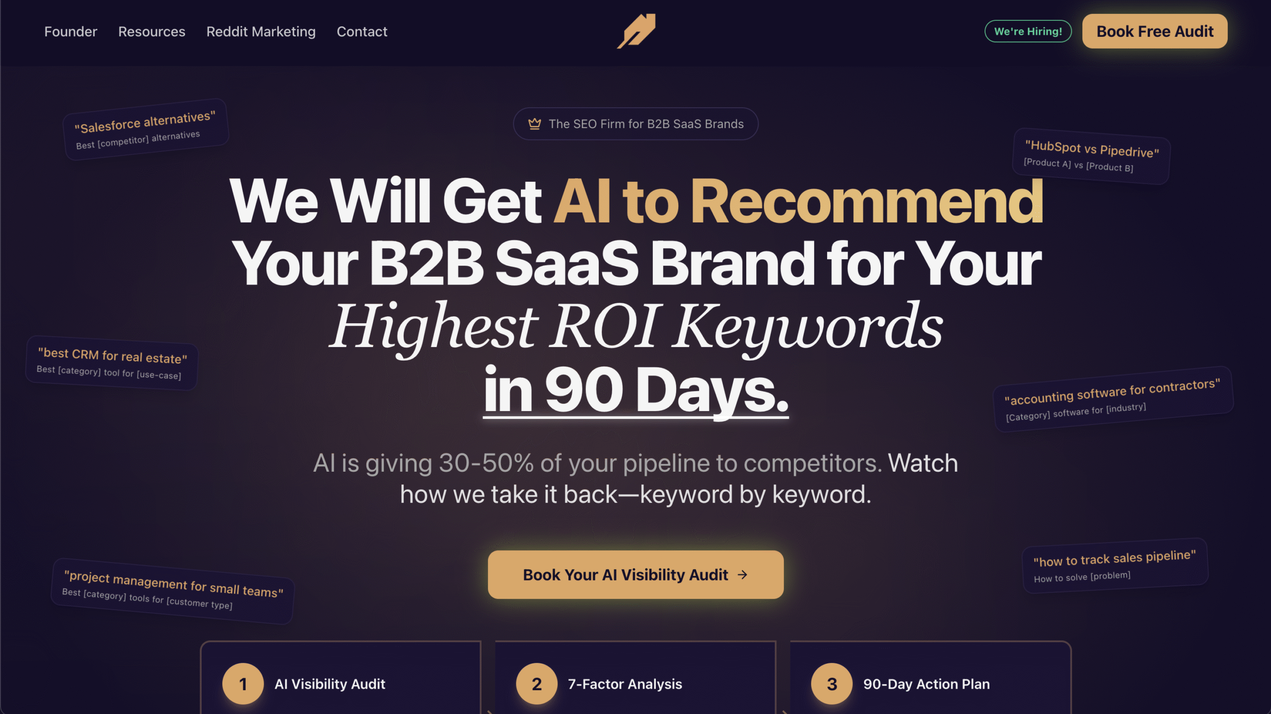 WeTalkTheTalk is a good AI search SEO agency