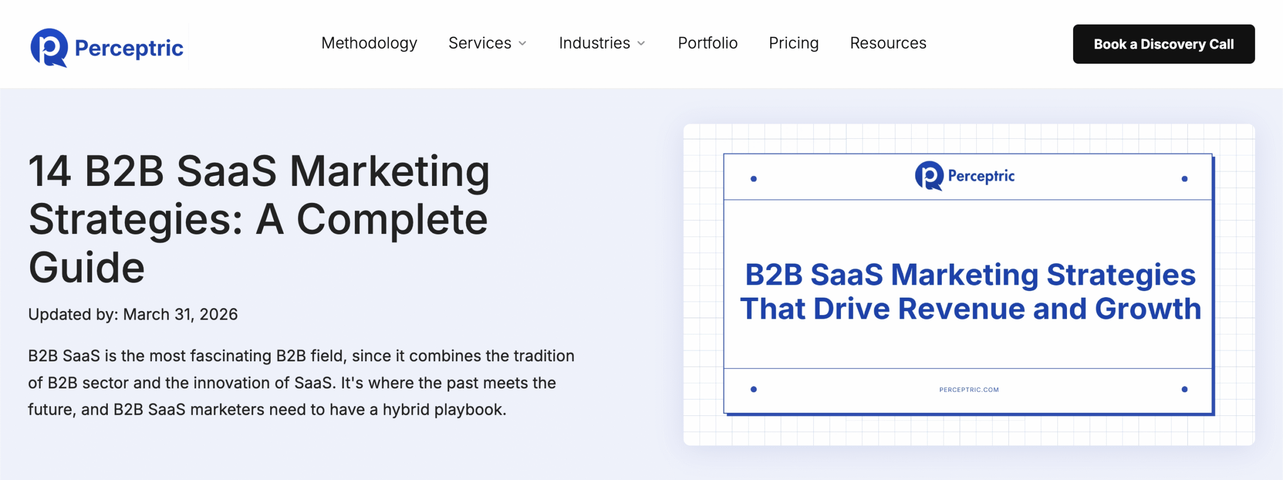 Perceptric MOFU content sample