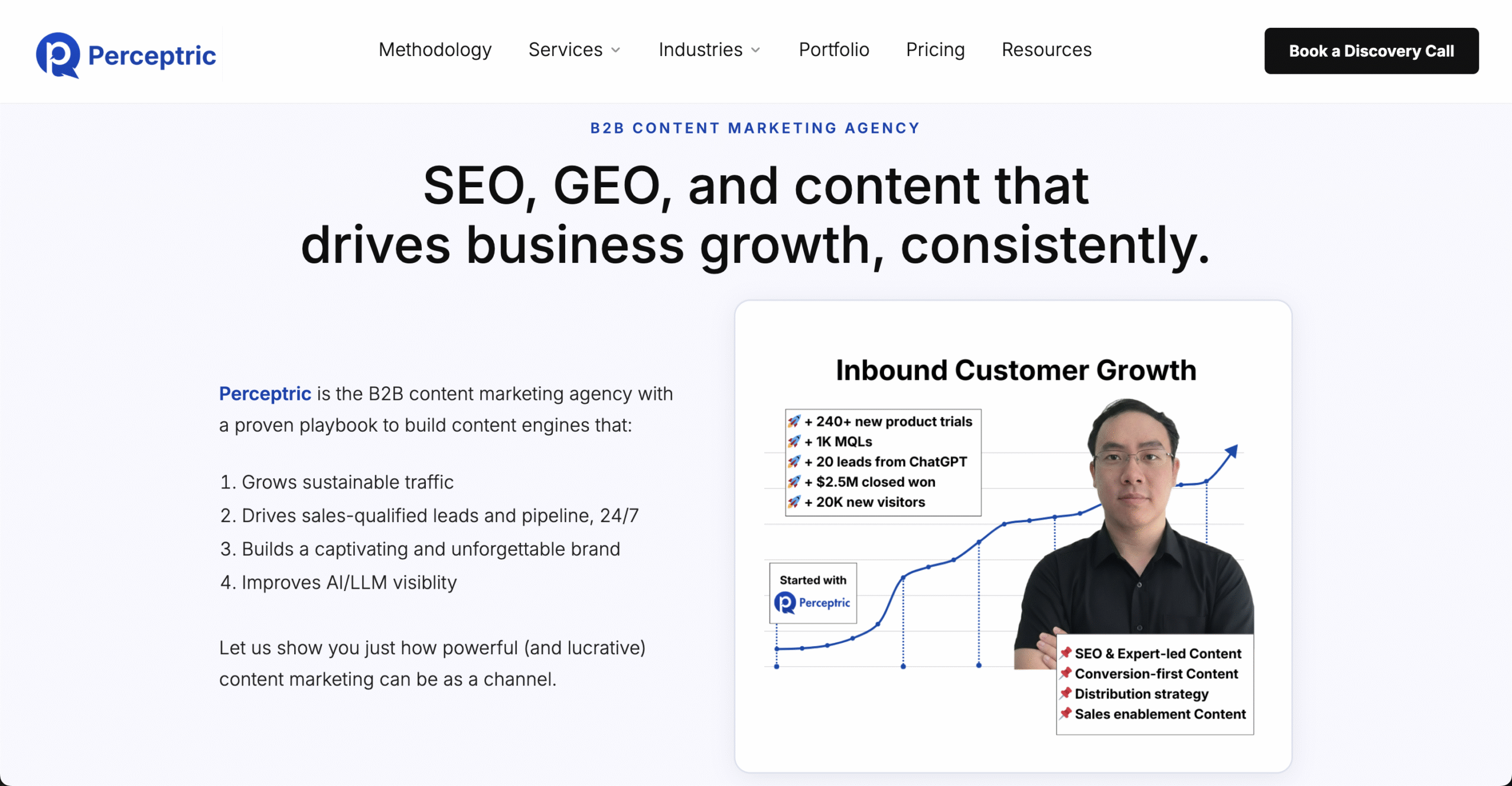 Perceptric is the best SEO agency and content marketing agency with a strong expertise in WordPress SEO