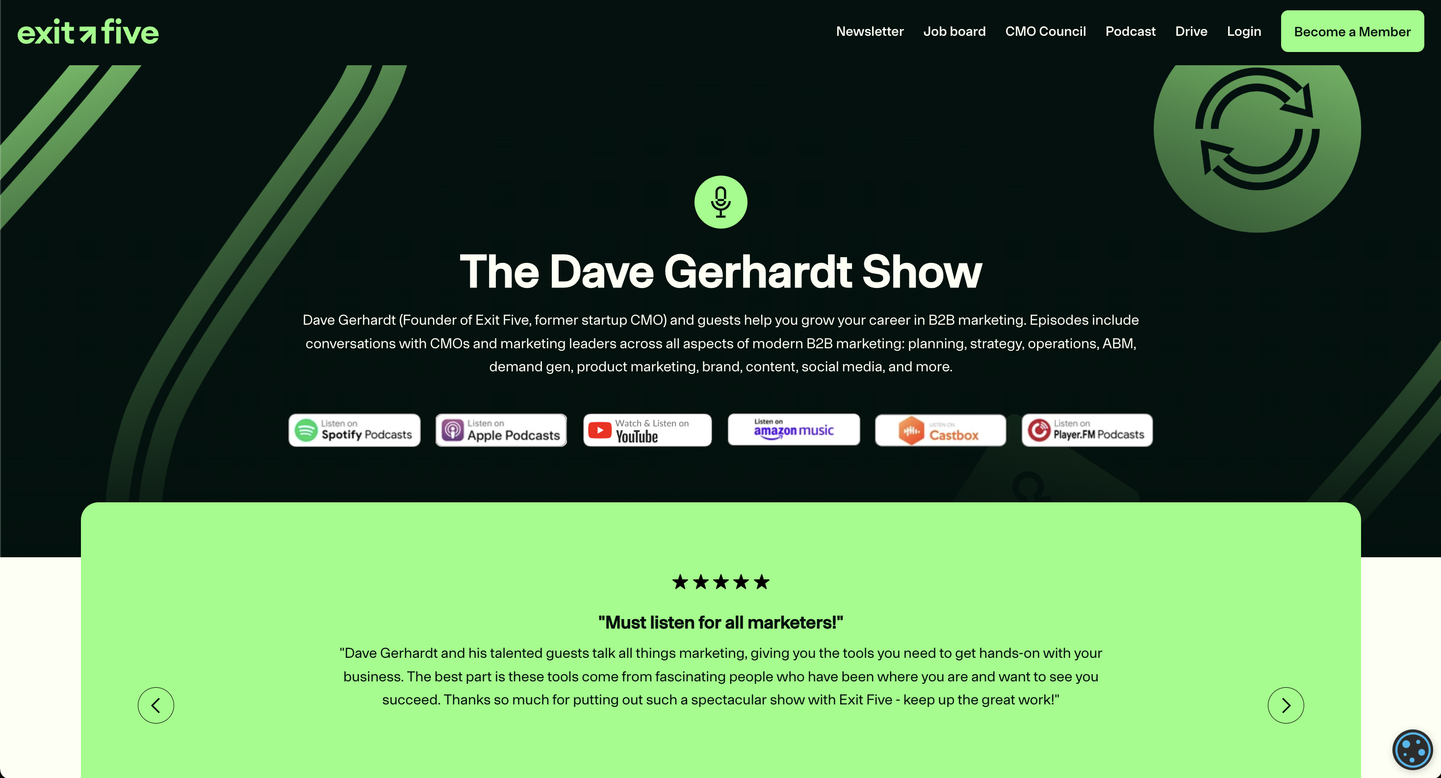 Podcast example