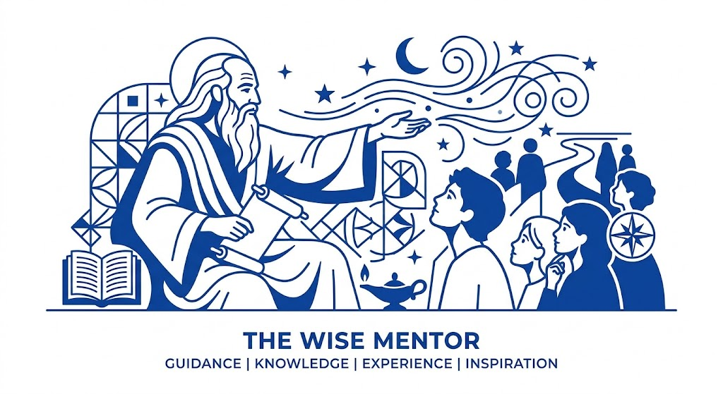 The Wise Mentor — Perceptric persona